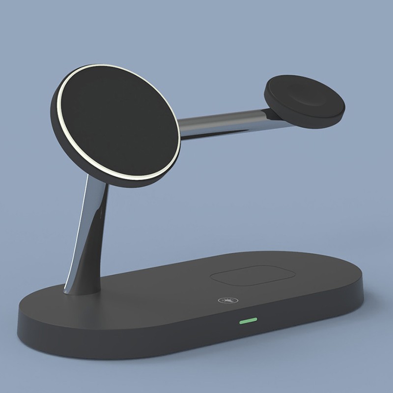 Support de chargeur sans fil peu encombrant charge rapide avec connexion magn??t - Photo 13 sur 14
