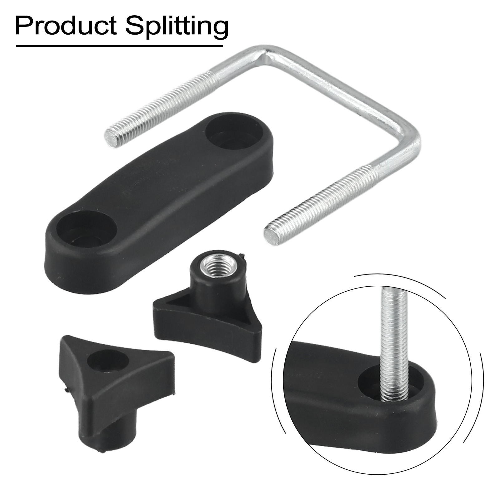Easy Installation U Bolt Roof Rack Clamps for Car Luggage Frame Retention - Picture 26 of 47
