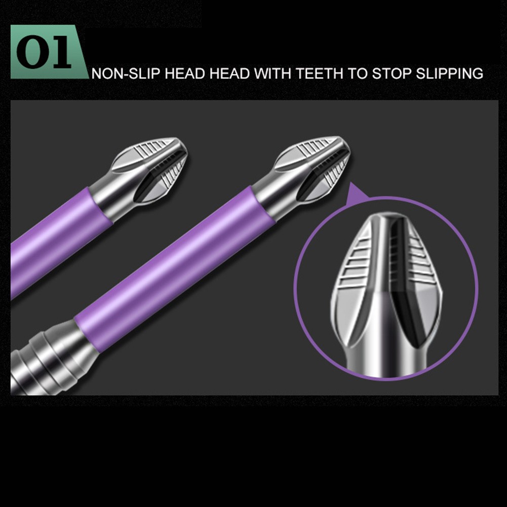 Strong Magnetic Force K5 Non Slip PH2 Magnetic Screwdriver Bit for Sta - Picture 24 of 36