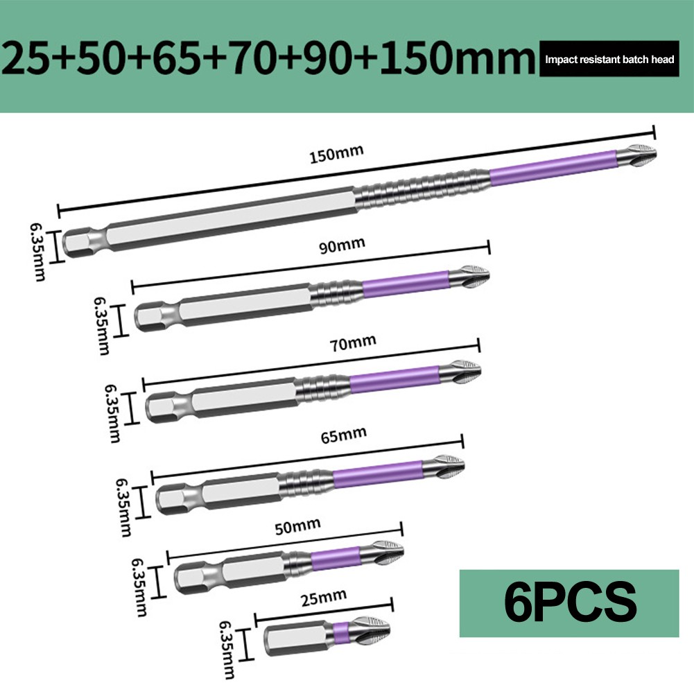 Strong Magnetic Force K5 Non Slip PH2 Magnetic Screwdriver Bit for Sta - Picture 36 of 36