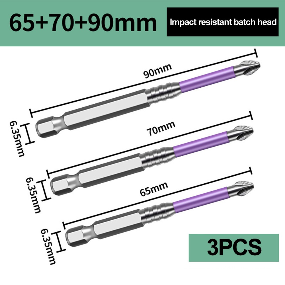 Strong Magnetic Force K5 Non Slip PH2 Magnetic Screwdriver Bit for Sta - Picture 28 of 36