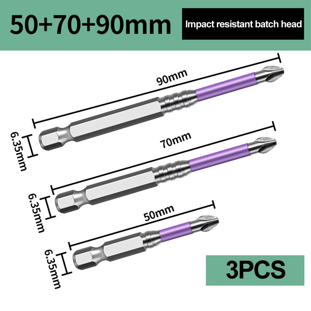 Strong Magnetic Force K5 Non Slip PH2 Magnetic Screwdriver Bit for Sta - Picture 26 of 36