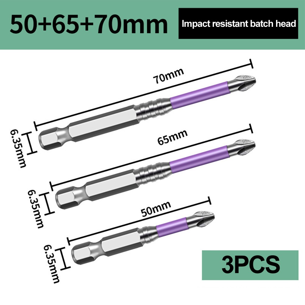 Strong Magnetic Force K5 Non Slip PH2 Magnetic Screwdriver Bit for Sta - Picture 20 of 36