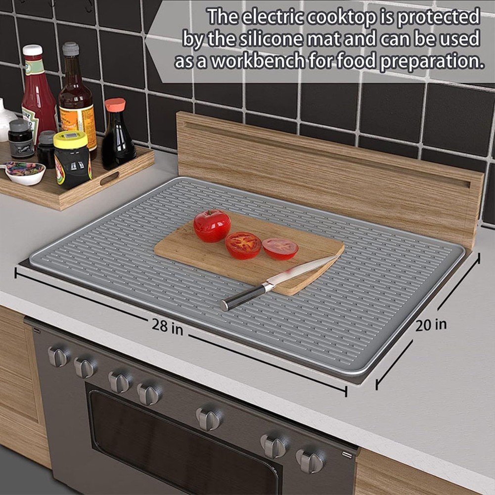 Practical Stove Cover for For electric Stove Upgrade Your Cooking Space - Bild 22 von 29