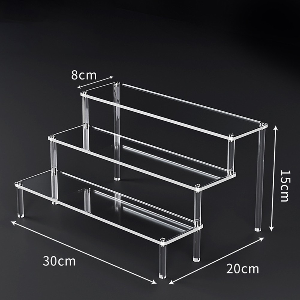 Acrylic Display Stand Elegant Presentation for Cupcakes Perfumes Jewelry