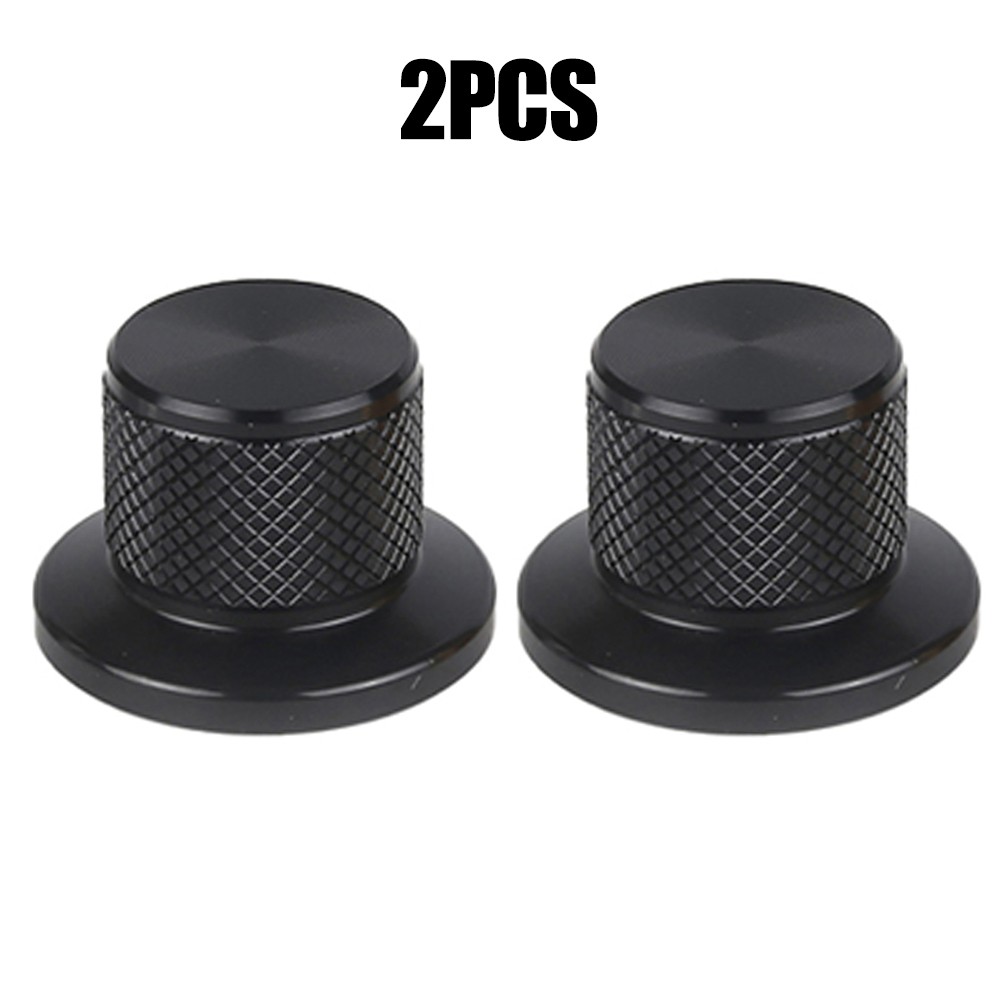 Enhance Your Audio Experience with 2pc Aluminum Potentiometer Knob Button Hat