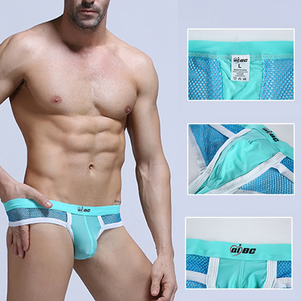 Mesh Breathable Panties Pouch Panties Mesh Underpants Sexy Style Low Waist - Picture 21 of 30