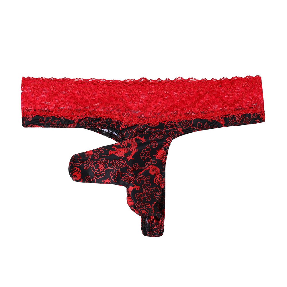 Yellow Briefs GString Thongs Men Sexy Polyester Panties 60 88cm Underwear - Picture 7 of 8