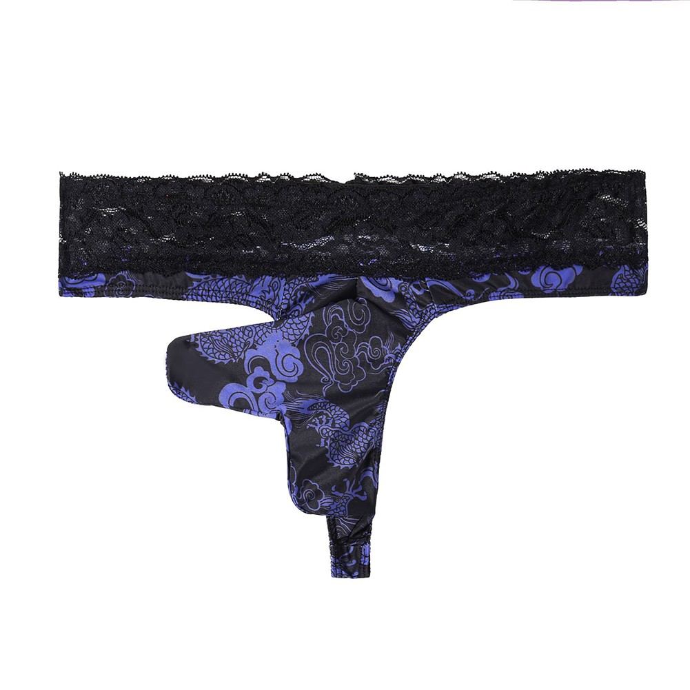 Yellow Briefs GString Thongs Men Sexy Polyester Panties 60 88cm Underwear - Picture 8 of 8