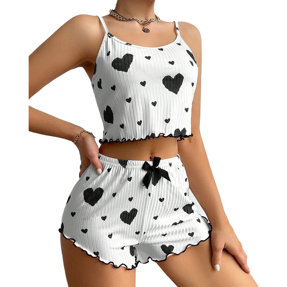 Für Hotel Frauen Nach Hause Tragen Gelegenheits -Pyjama Freizeitkleidung - Bild 14 von 24