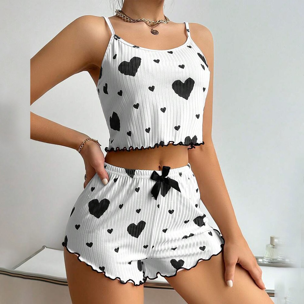 Für Hotel Frauen Nach Hause Tragen Gelegenheits -Pyjama Freizeitkleidung - Bild 16 von 24