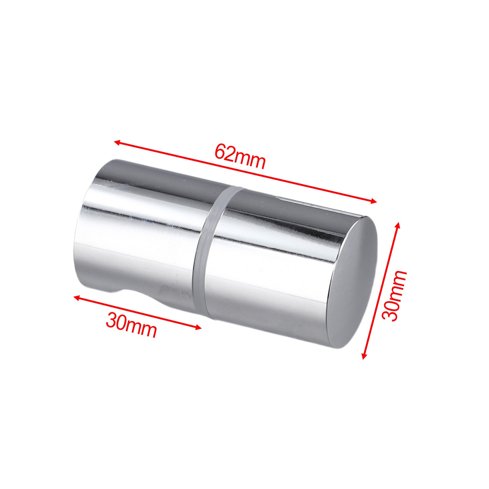 Elegante perilla de manija de puerta de ducha de aleación de zinc ranura única para hogar u oficina - Imagen 44 de 54