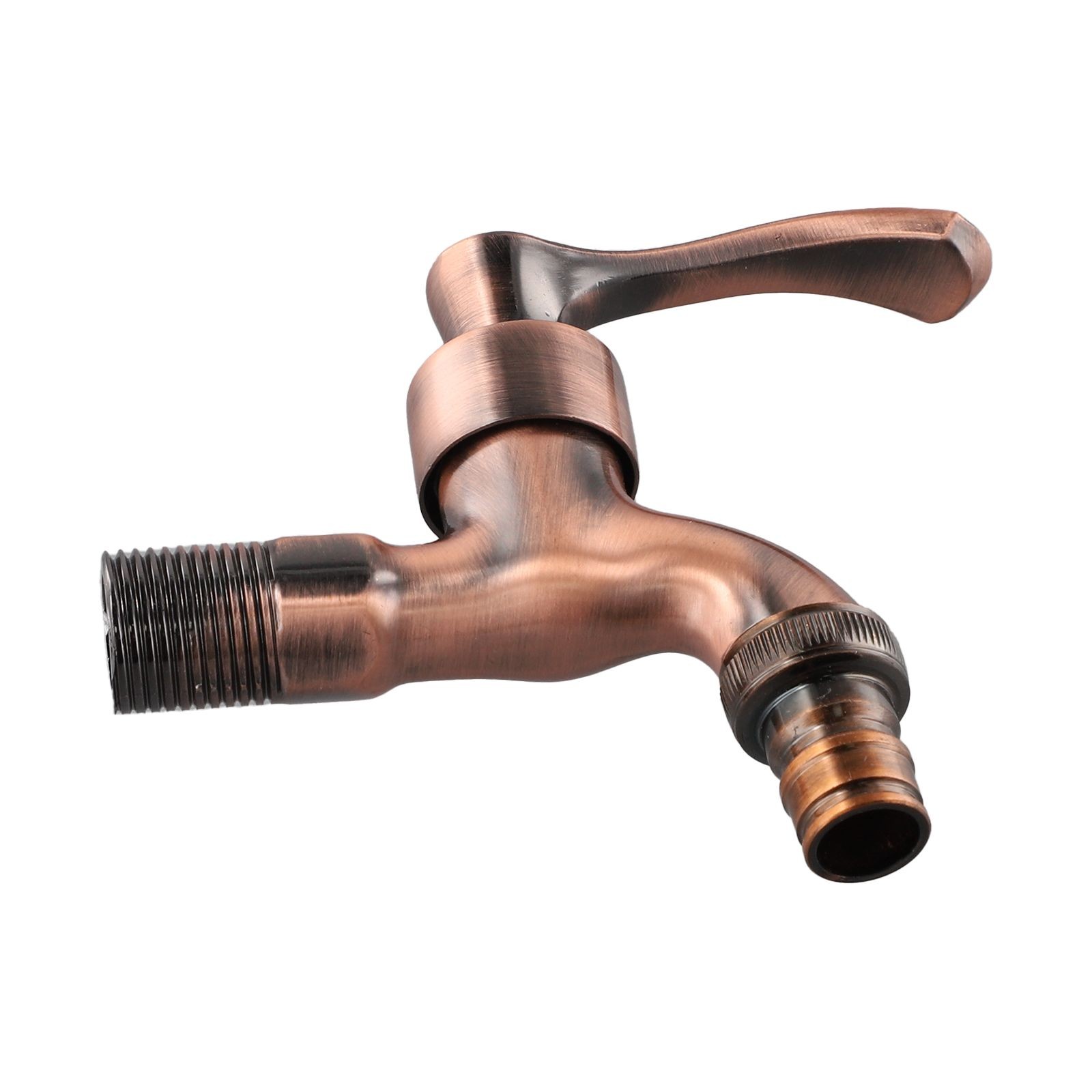 Elegante antike Bronze Wandmontage Waschmaschine Wasserhahn Vintage Gartendeko - Bild 26 von 41