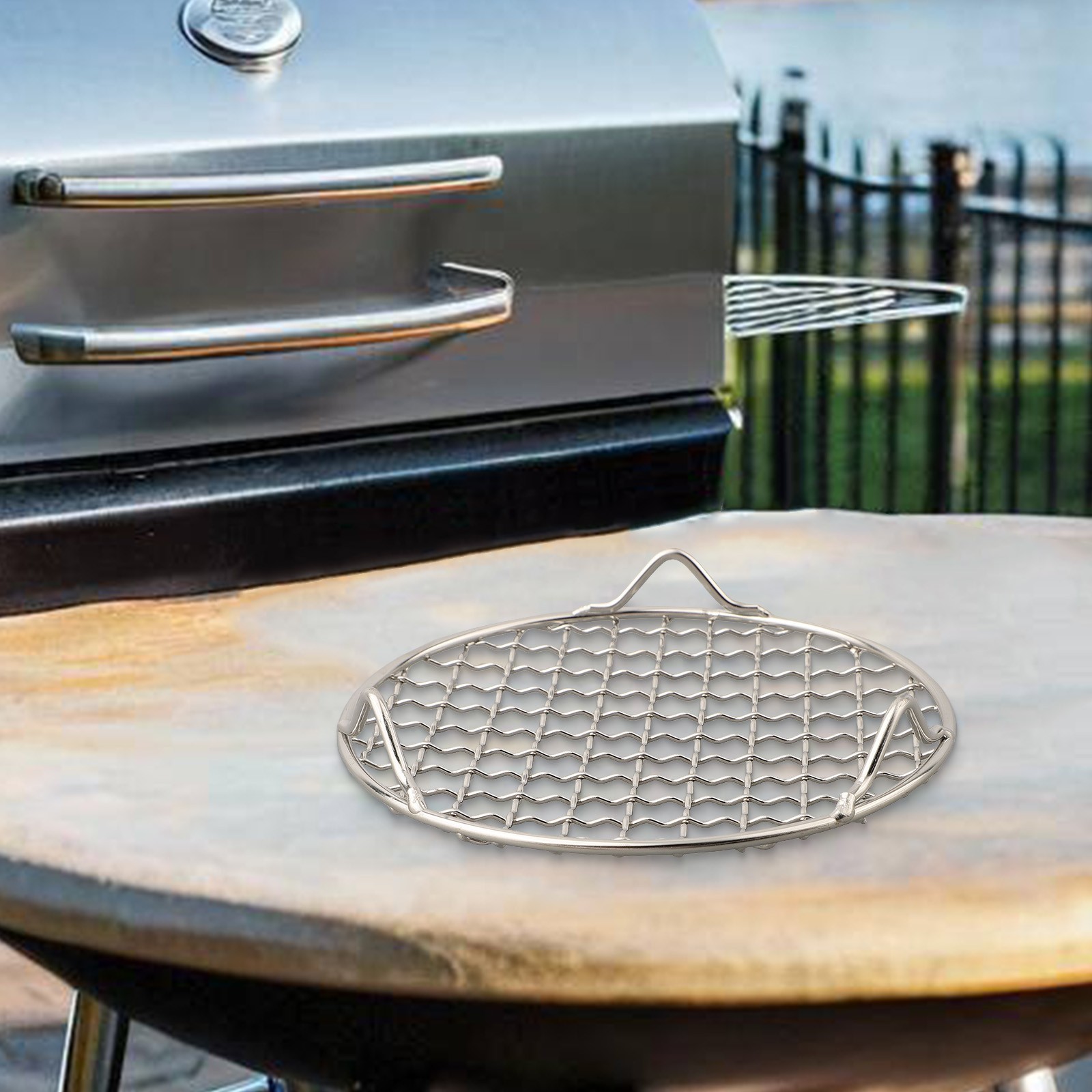 Wire Cooling Rack Stainless Steel Baking Rack Kitchen Use Cooking Tasks - Bild 28 von 92