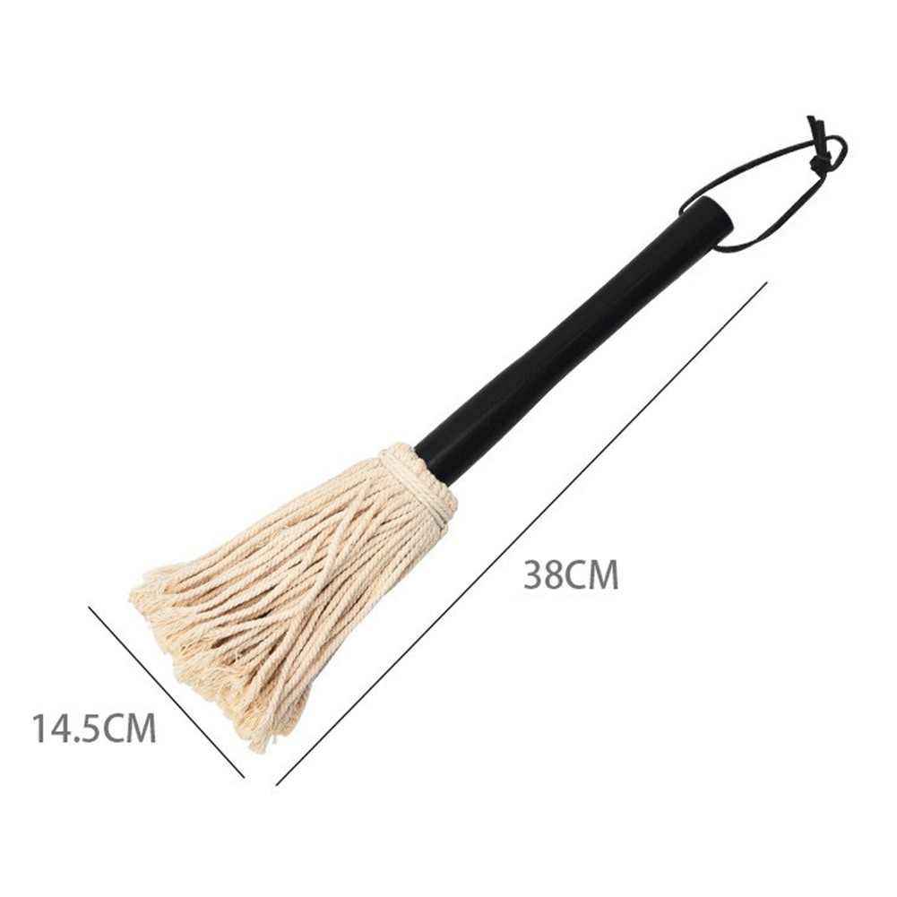 Heavy Duty BBQ Sauce Brush Set with Wooden Handle and Bonus Replacement Heads - Picture 18 of 24