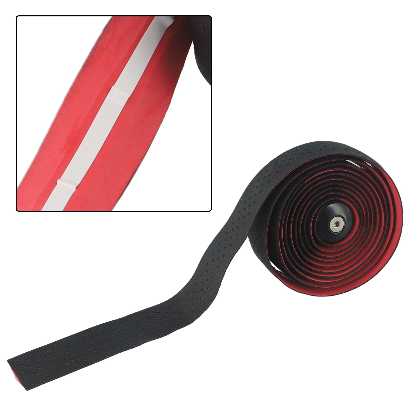 Nastro Barra Ammortizzante con Elastico Silicone Materiale EVA per Bici da Strad - Foto 23 di 41