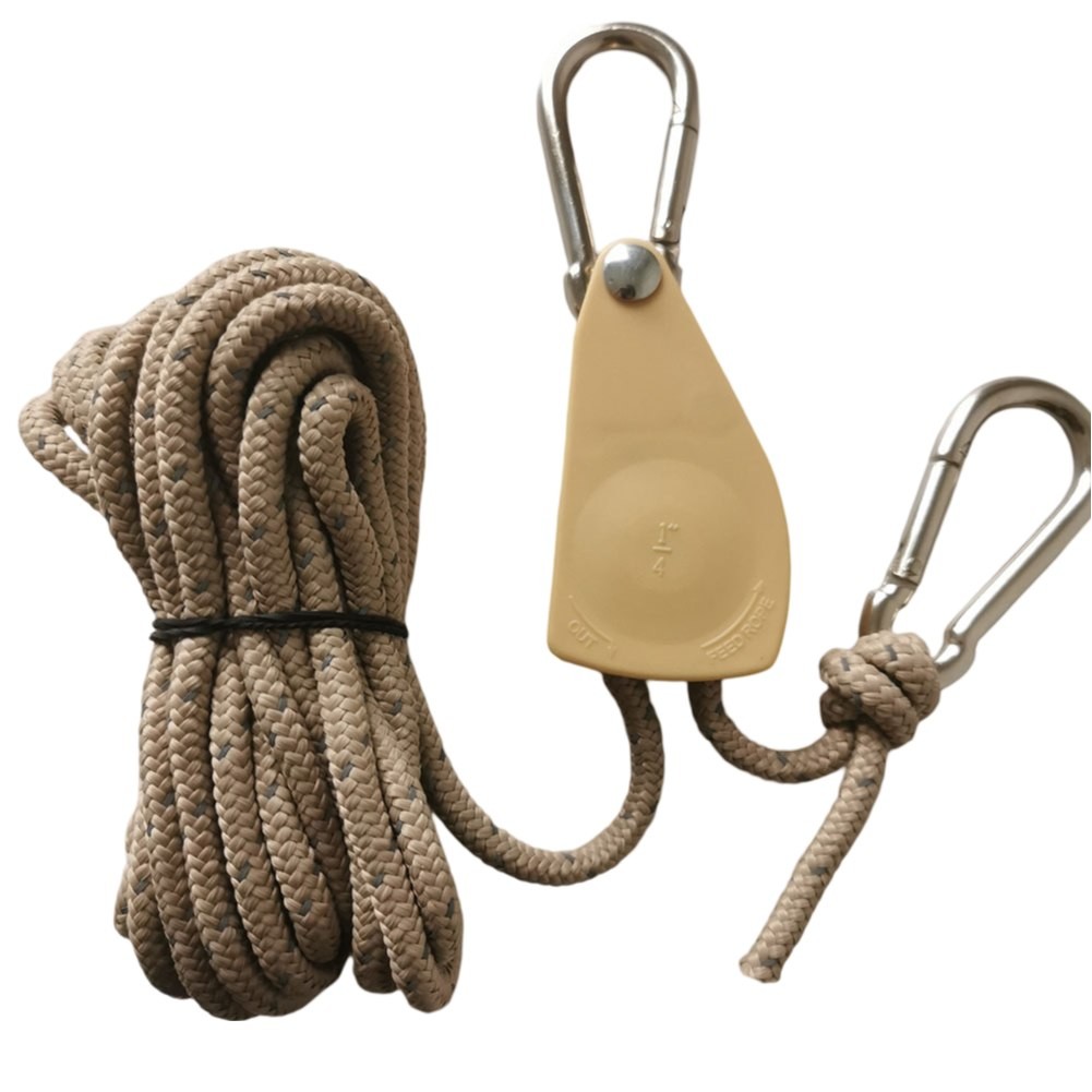 Stabilize Your Tent with Adjustable Pulley Buckle Safety and Convenience - Bild 6 von 11