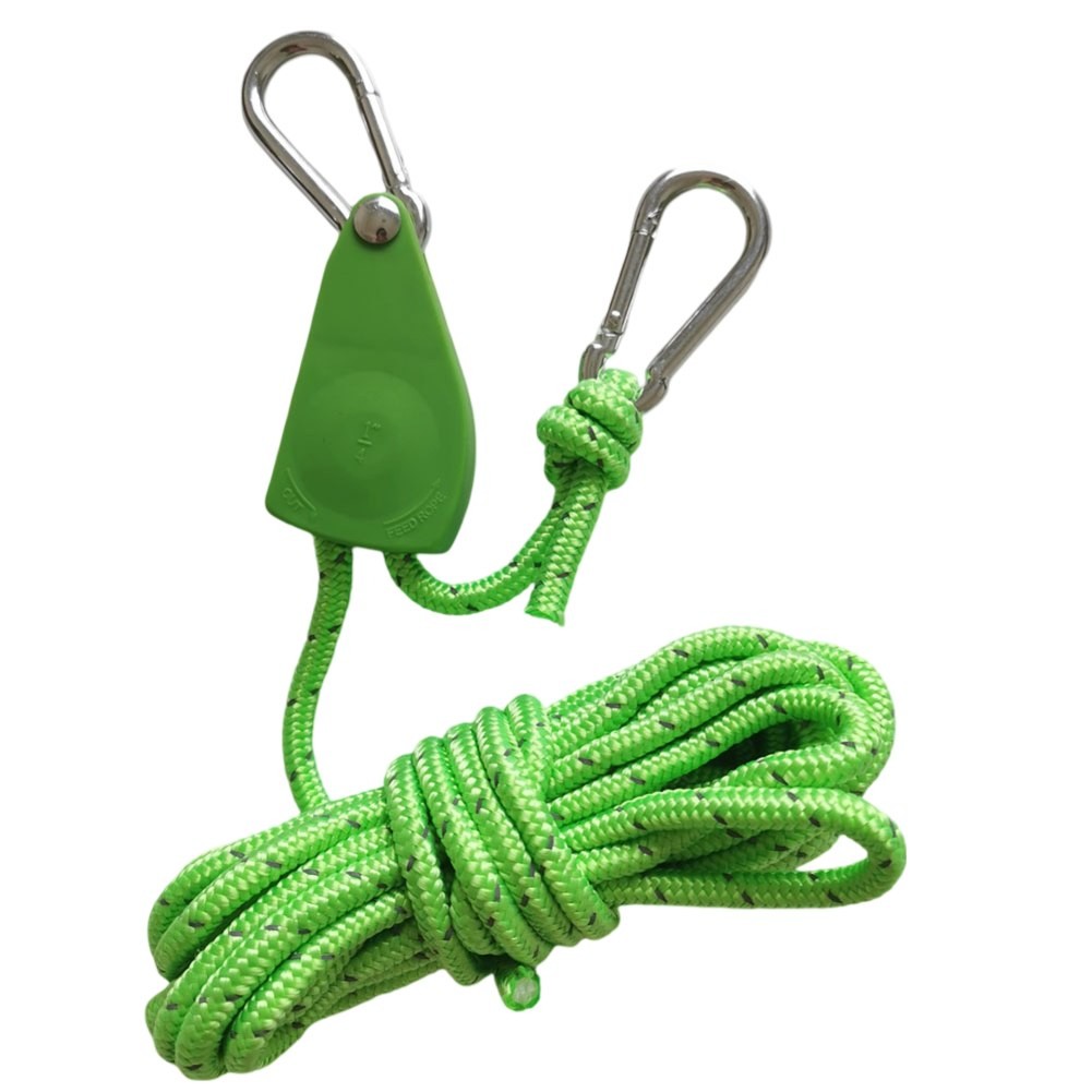 Stabilize Your Tent with Adjustable Pulley Buckle Safety and Convenience - Bild 11 von 11