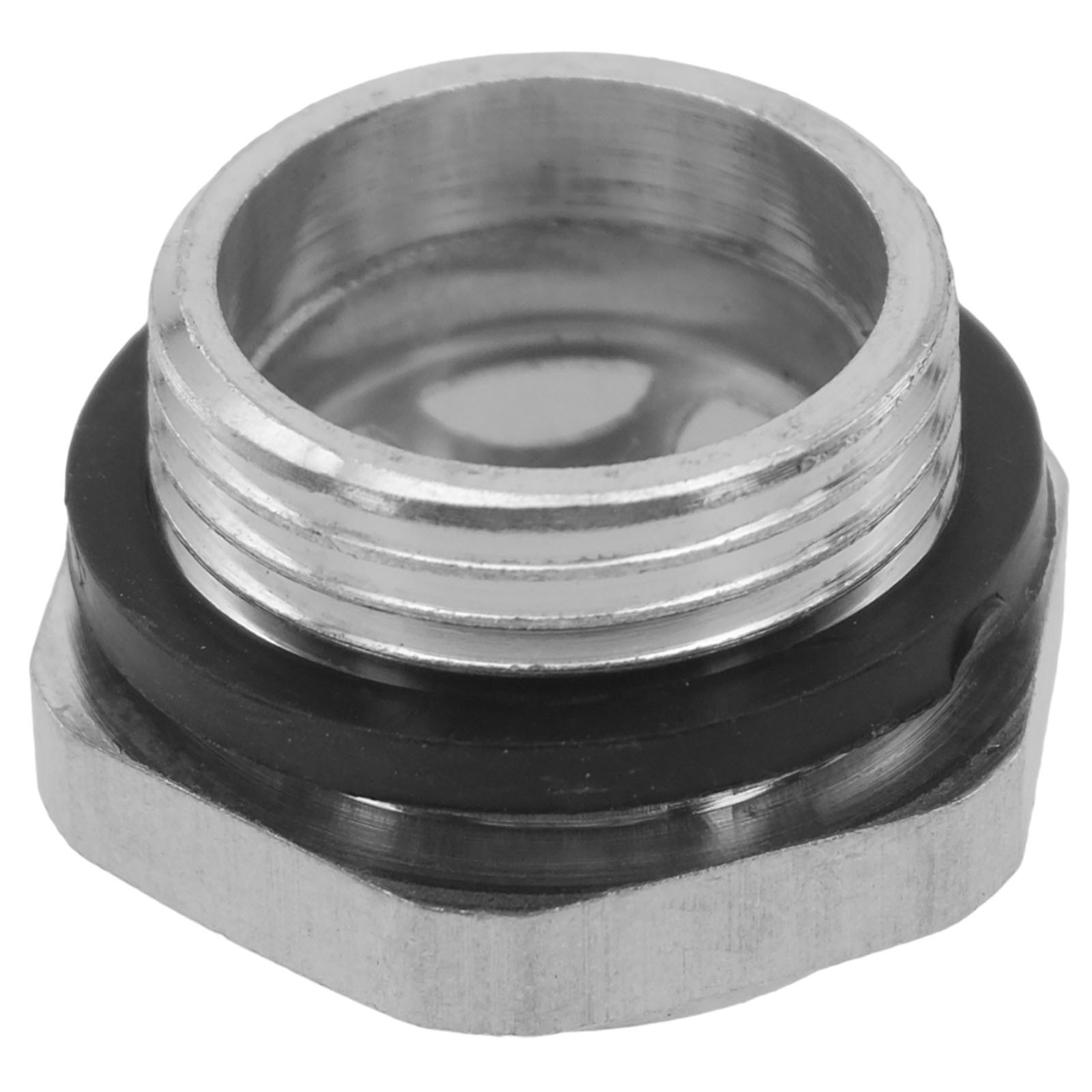 Vetro Mirino Olio Idraulico 1 NPT - Spia Olio Con Filetto Da 1 Pollice, Nuovo