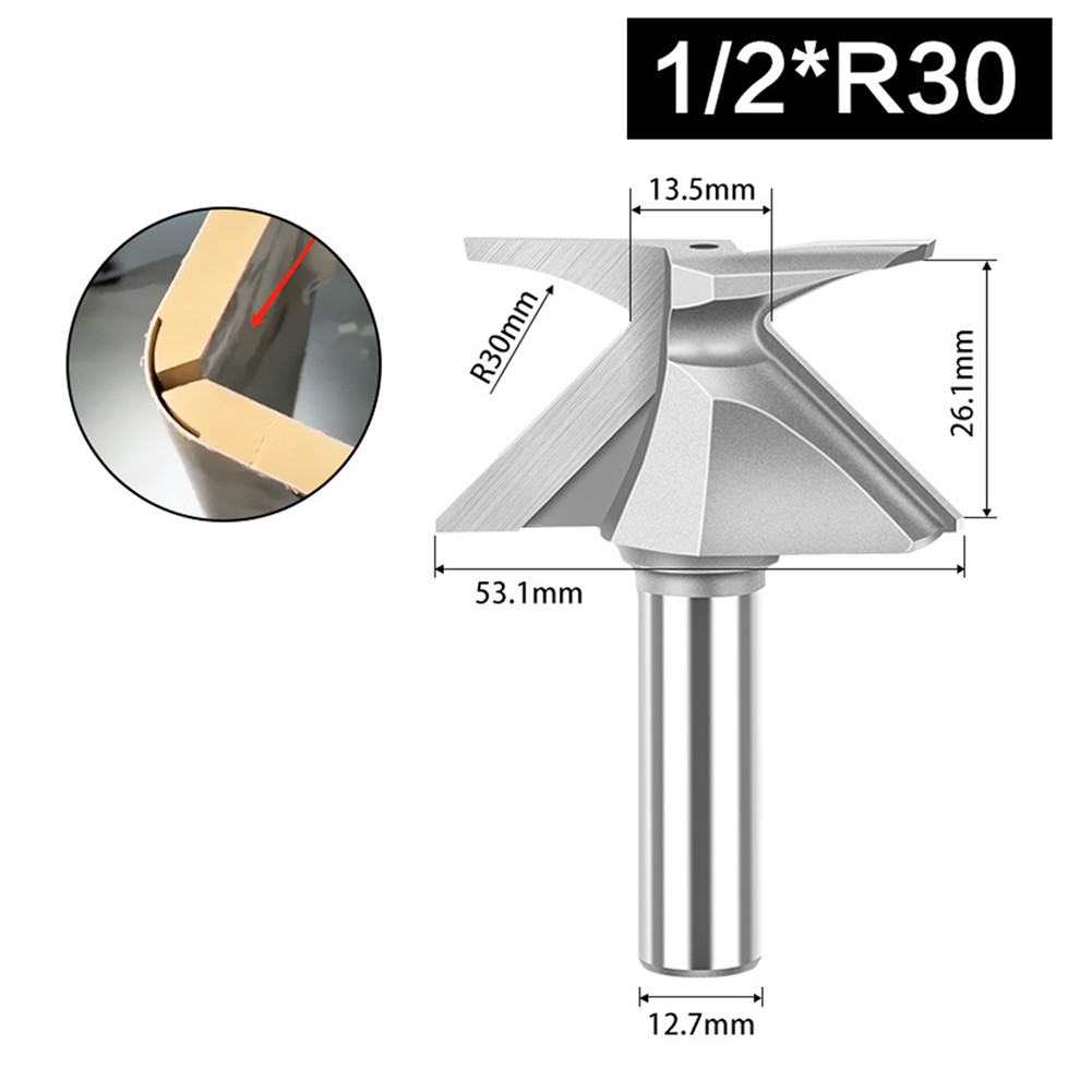 Bogen -Biegerschneider Wallschrank vendu Router Bit Glatte Und Präzise Kurven