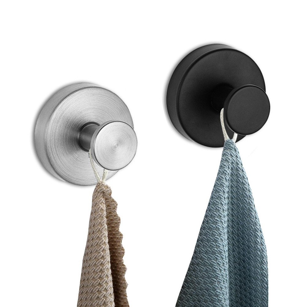 Enhanced For Shower Storage with Suction Cup Hooks for Towels and Robes