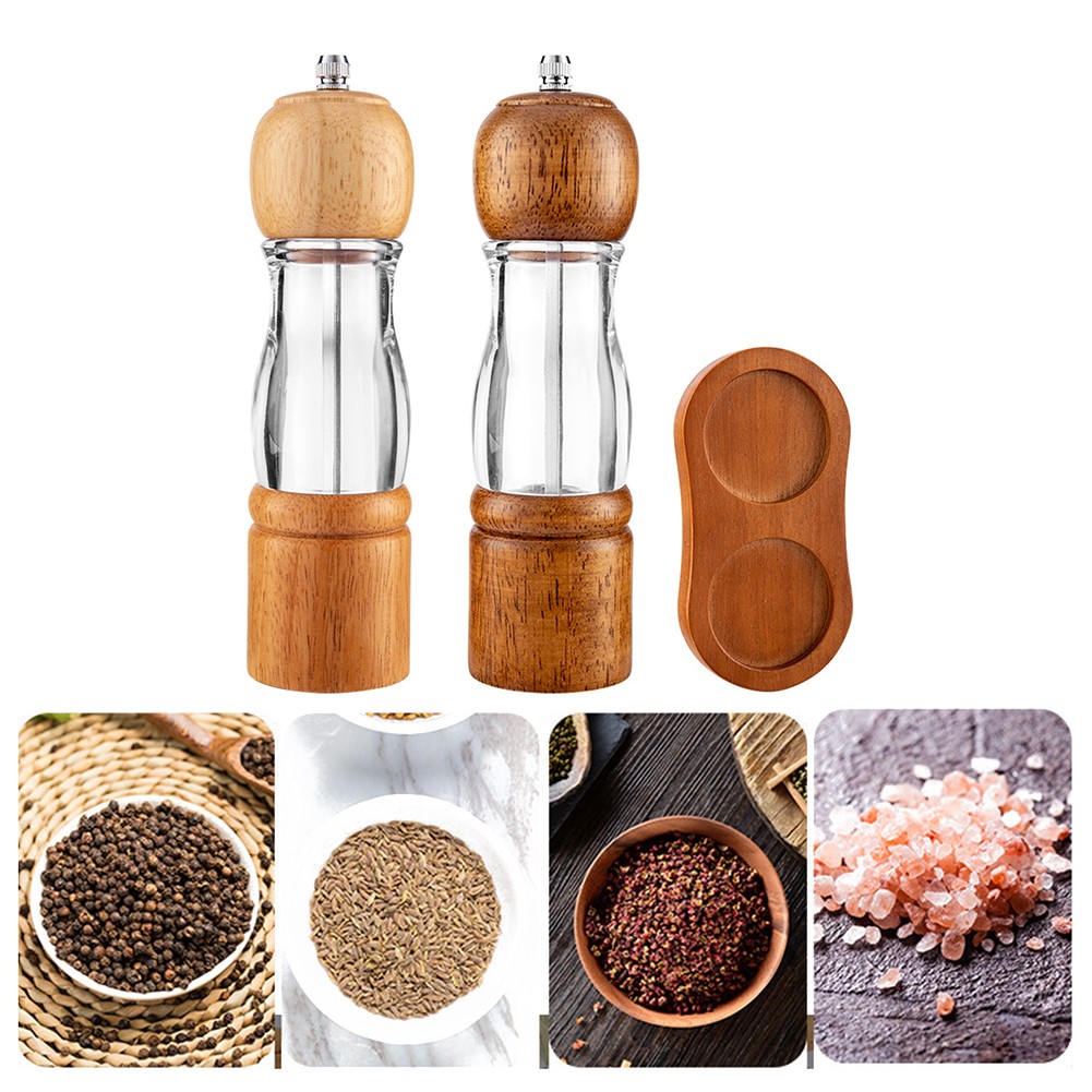 Professional Cooking Experience Home Cooking Salt Pepper Grinder Ergonomic Grip - Picture 30 of 40