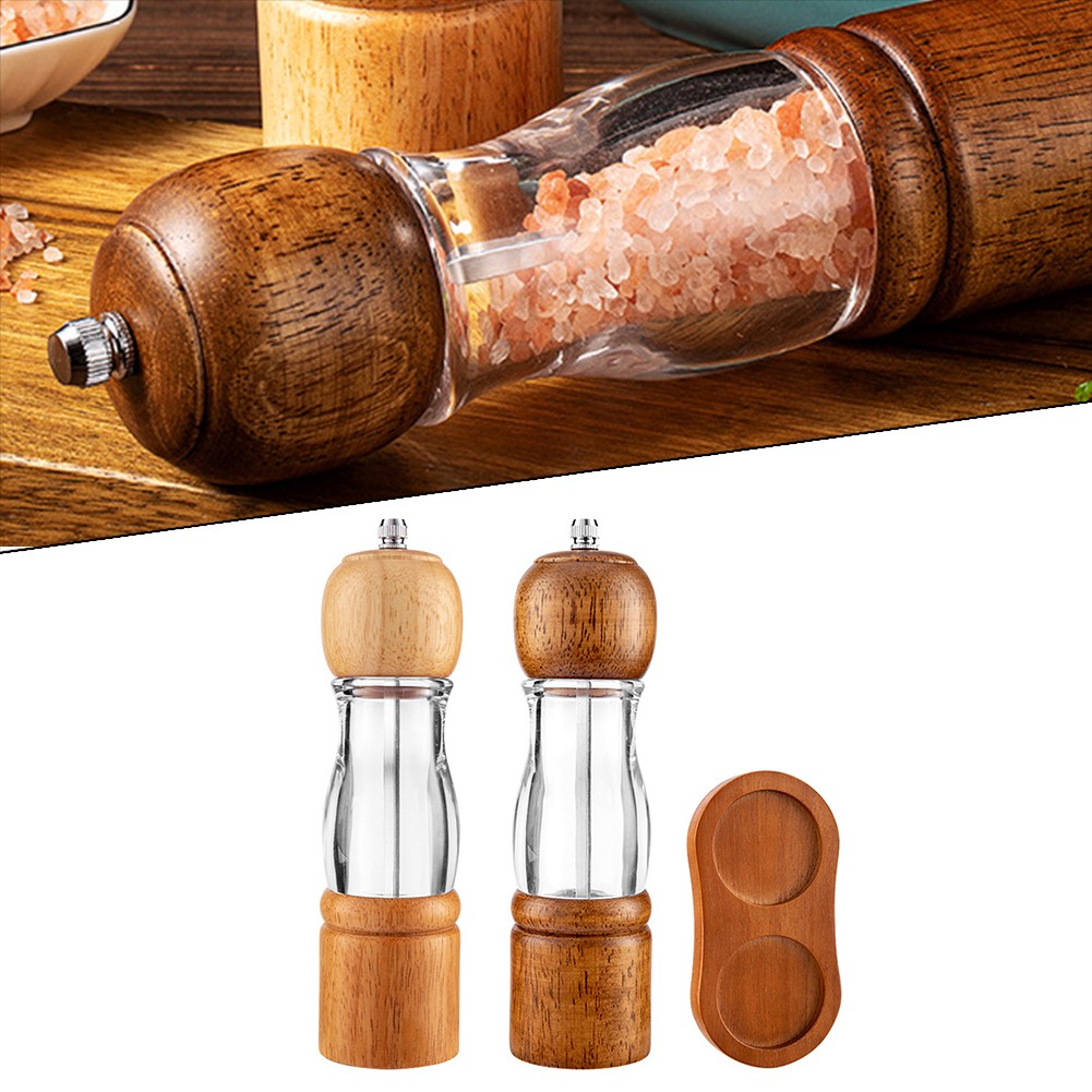 Professional Cooking Experience Home Cooking Salt Pepper Grinder Ergonomic Grip - Picture 37 of 40
