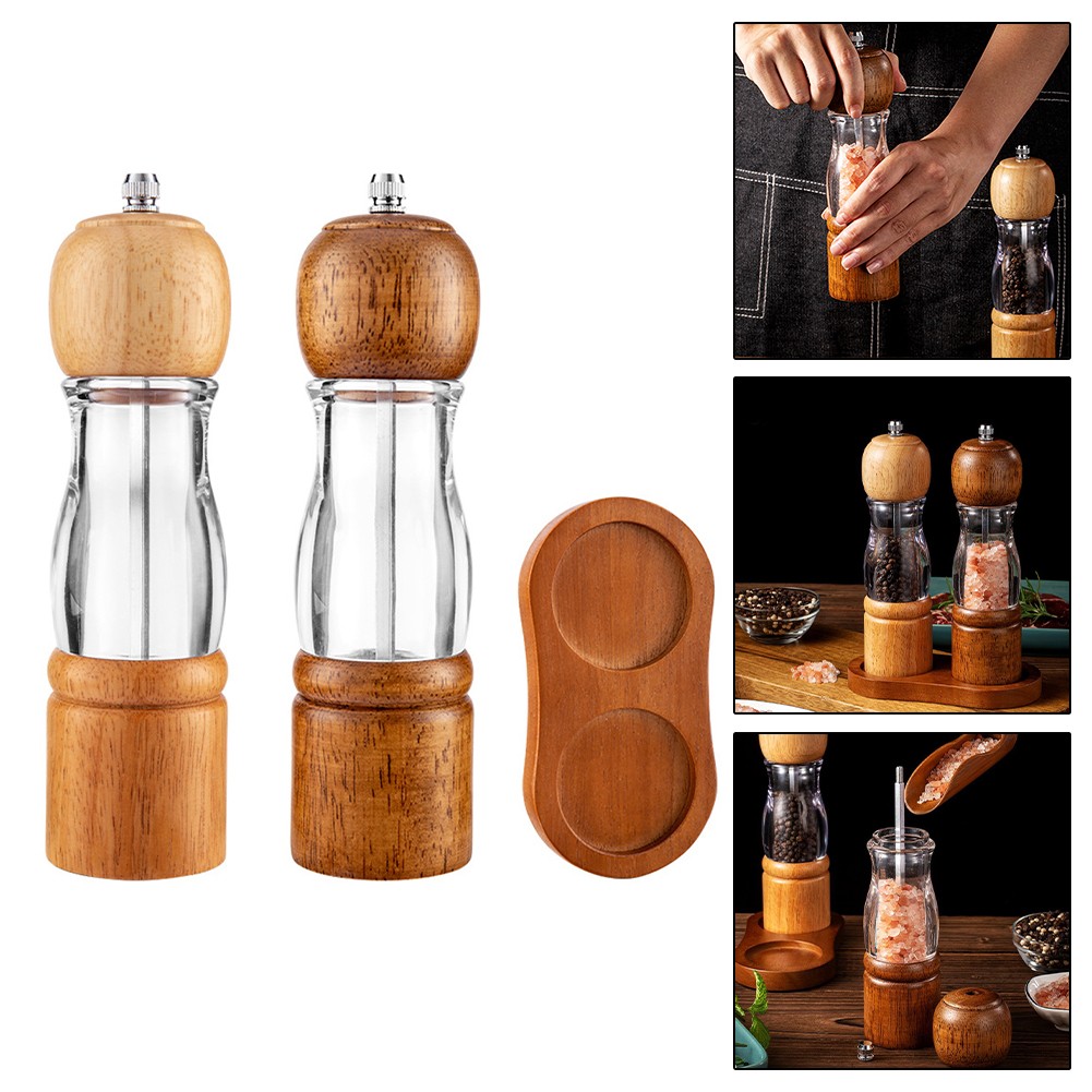 Professional Cooking Experience Home Cooking Salt Pepper Grinder Ergonomic Grip - Picture 38 of 40