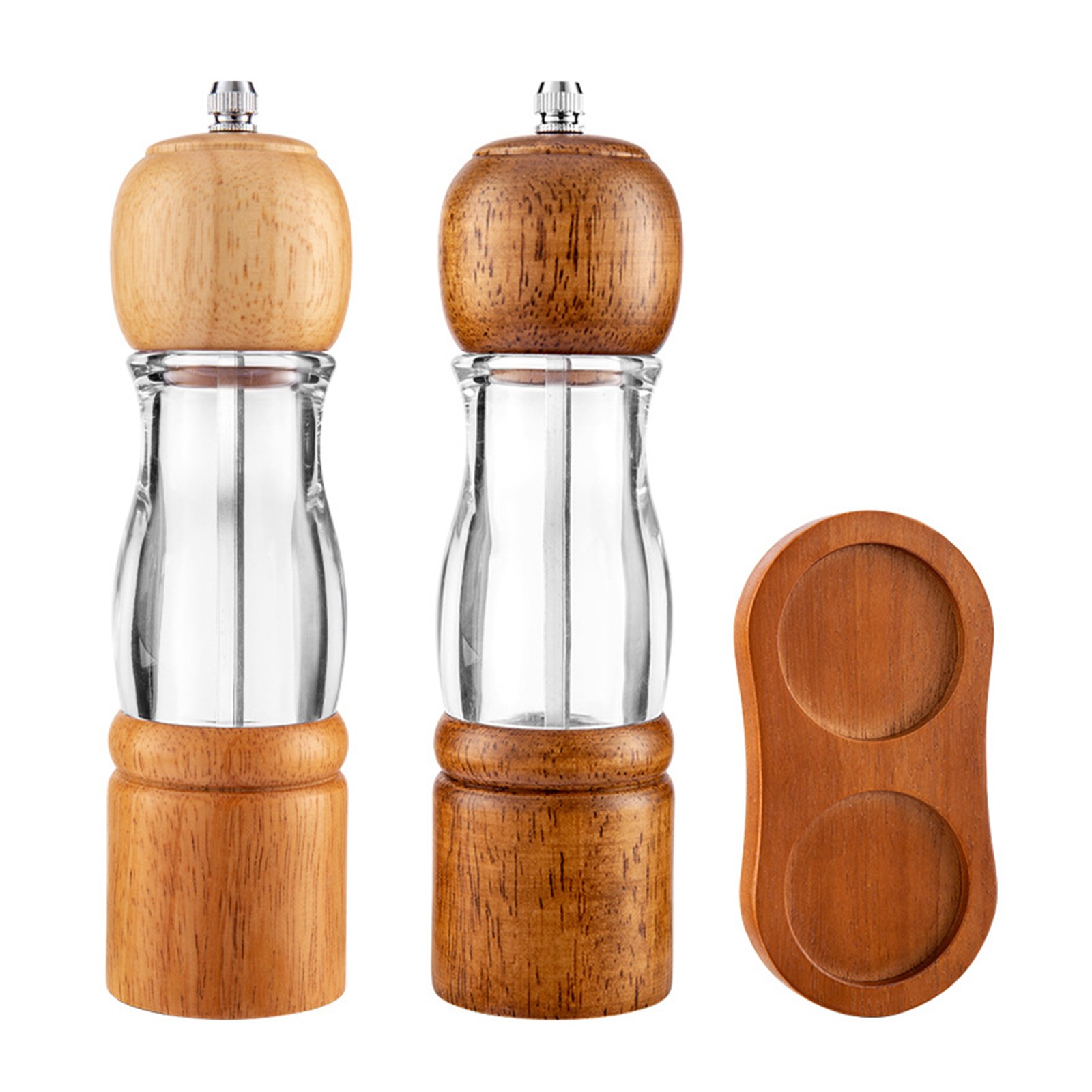 8-Zoll-Pfeffermühle Ergonomischer Griff Integriertes Design Klares Fensterdesign - Bild 30 von 40