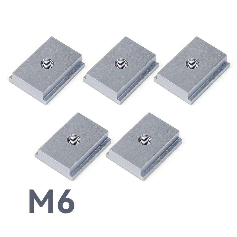 Sturdy and Stable T Slot Nut M6 Threaded T Track Slider for Woodworking Tool - Picture 35 of 36