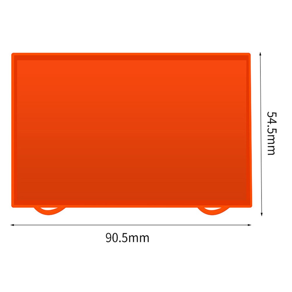 Tapis en silicone orange pour barbecue haute résistance aux officiel températures facil