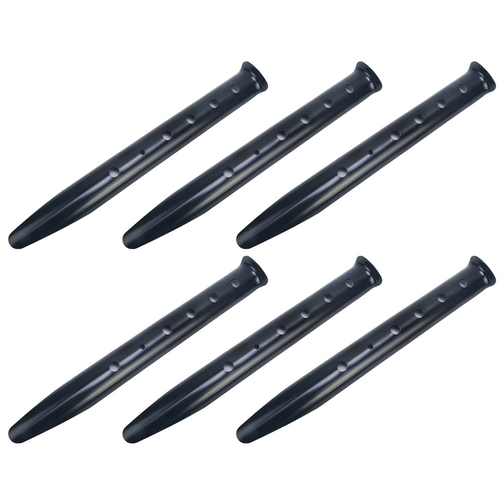 Ensemble de 6 piquets de tente officiel à neige en forme de U tout usage pour kits de ca