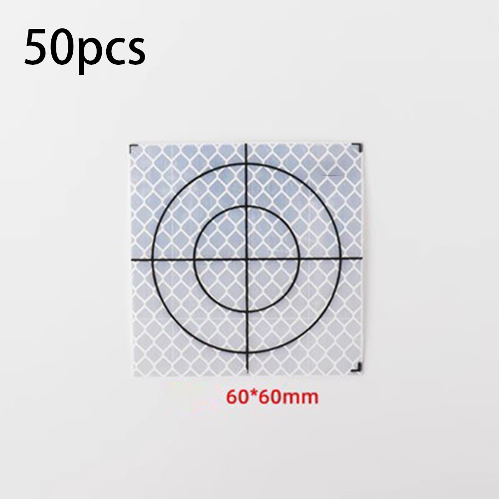 High Reflectivity Silver Total Station Reflector for Accurate Measurements