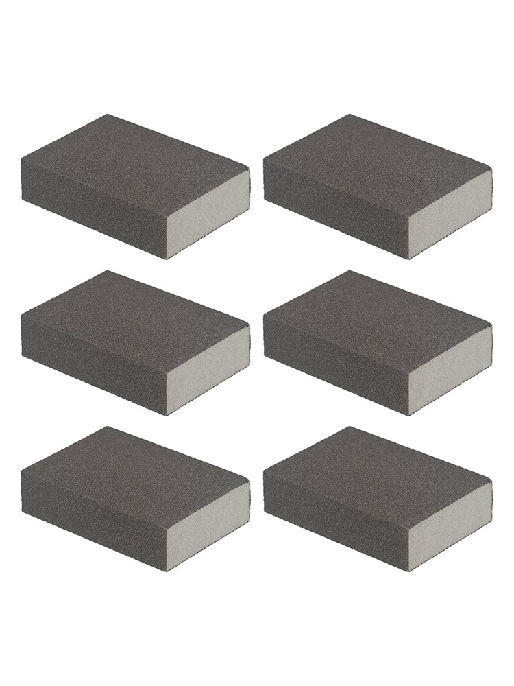 6 Stück doppelseitige verschleißfeste Schwamm Sandblöcke für den professione - Picture 36 of 53