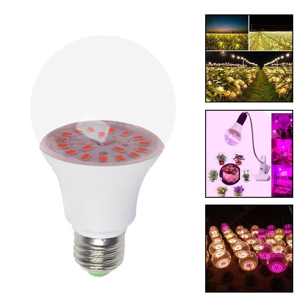 Full Spectrum Grow Light Indoor Plant Light Indoor Gardens Red Blue ...