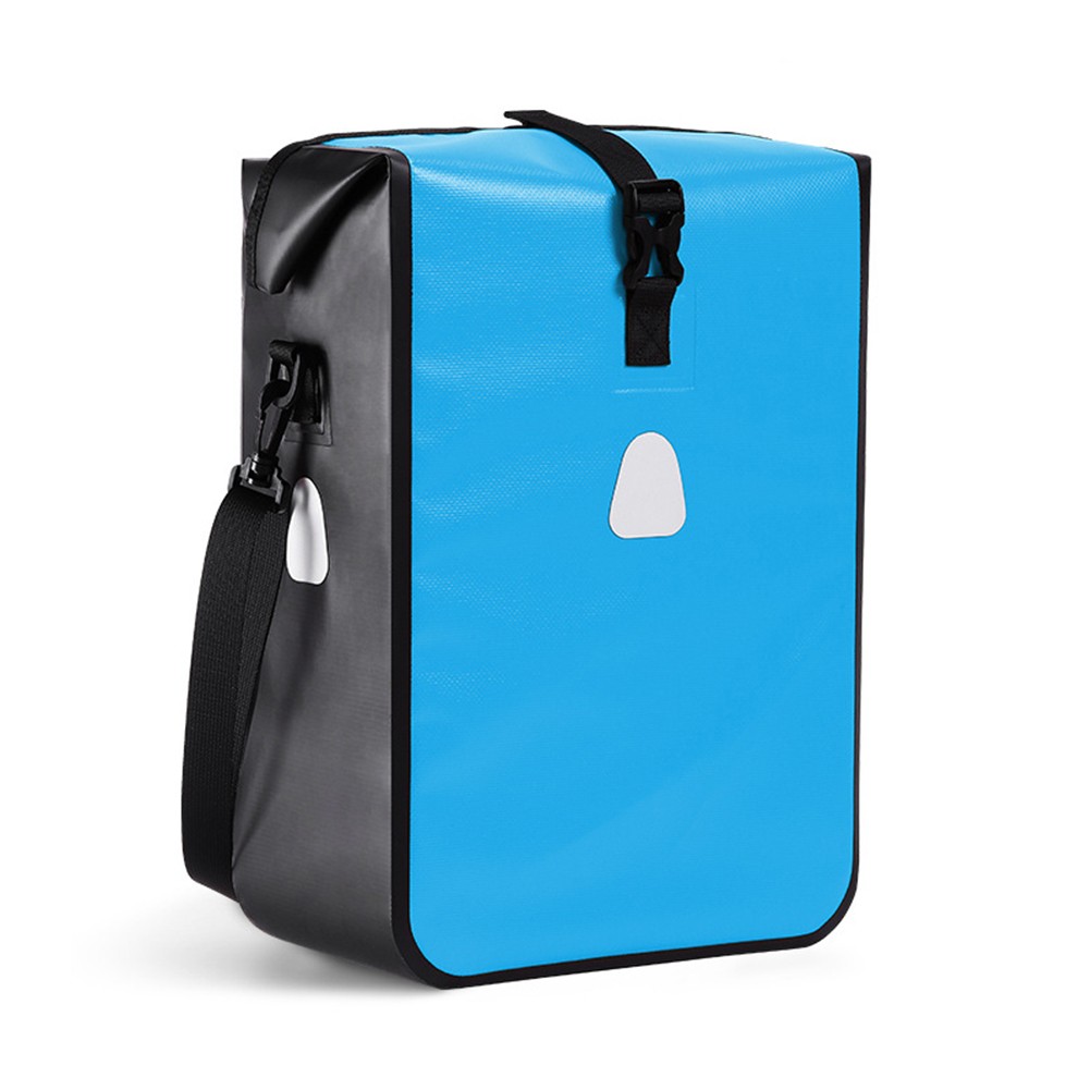 15L Waterproof Bicycle Pannier Bag Large Capacity MTB Bike Bag PVC Material - Picture 29 of 29