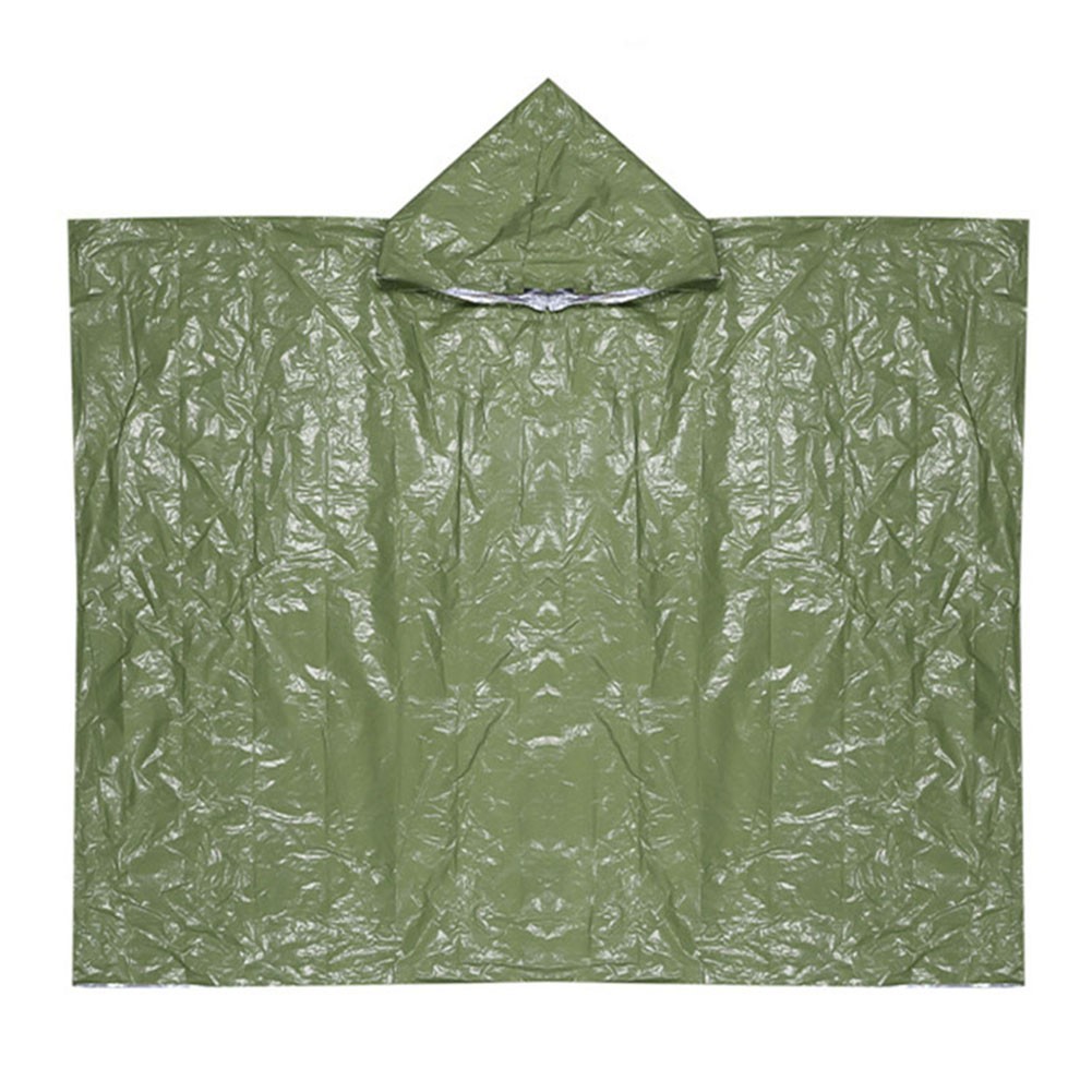 Double Sided Design Lightweight Raincoat Extra Warmth Urgent Protection