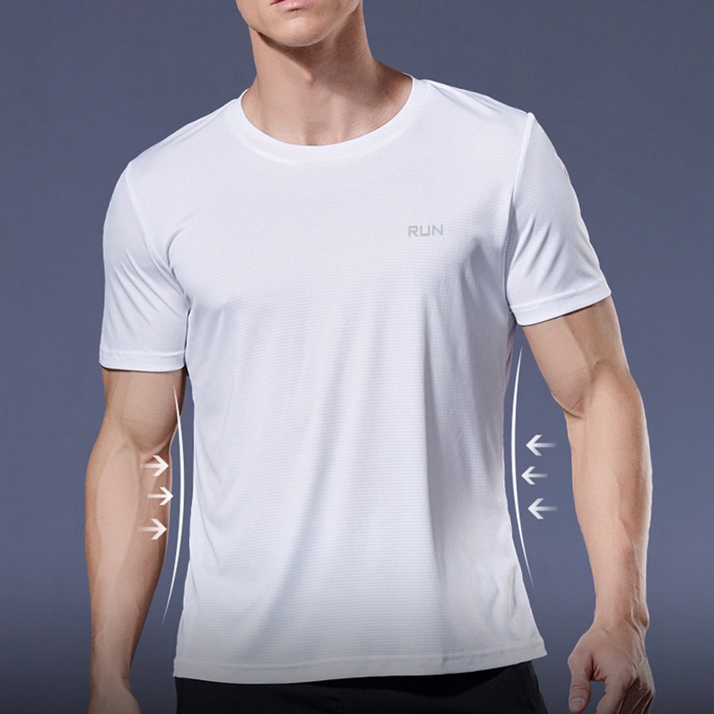 Men's Summer Ultralight Athletic TShirt for Quick Drying and Breathability - Picture 15 of 28