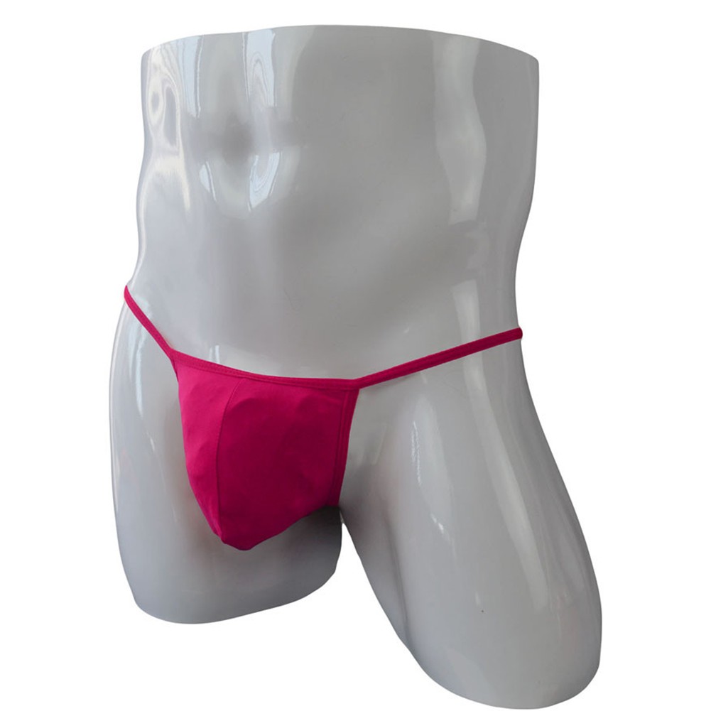 Ice Silk Men's Lingerie G string Tanga Low Waist Brief Underwear Pouch - Picture 61 of 68