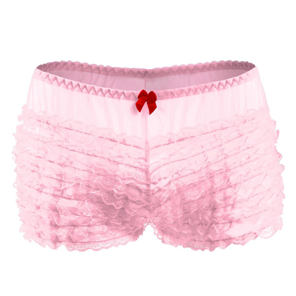 Black Lace Bloomers Shorts with Frilly Ruffle Detail Women's Dancewear - Picture 28 of 37