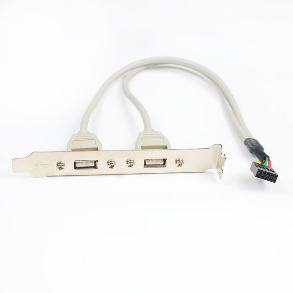 Dual Port Metal Rear Panel USB Expander for Seamless Computer Integration - Photo 14/14