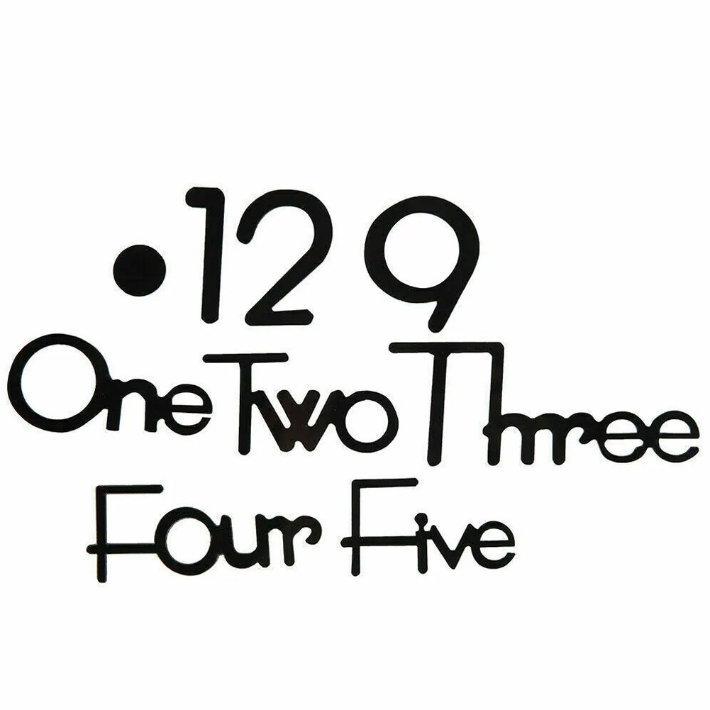 Large 3D Wall Clock with Modern Mirror Sticker Art Design for Home Decor