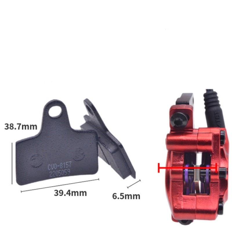 Efficient Hydraulic Disc Brake System for EBike Quick Rebound 900g/set - Picture 26 of 52