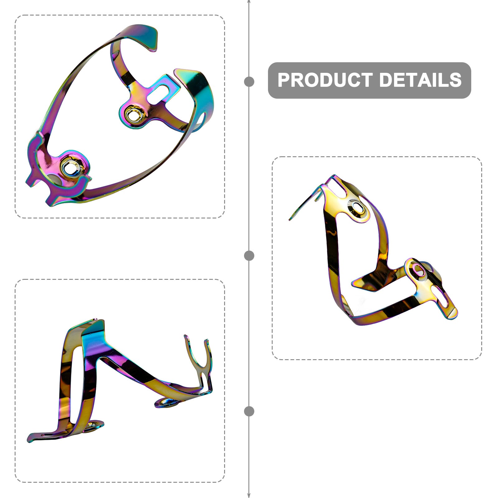 Aluminum Alloy Bike Water Bottle Holder for Riding Optimal Grip and Resistance - Zdjęcie 14 z 42