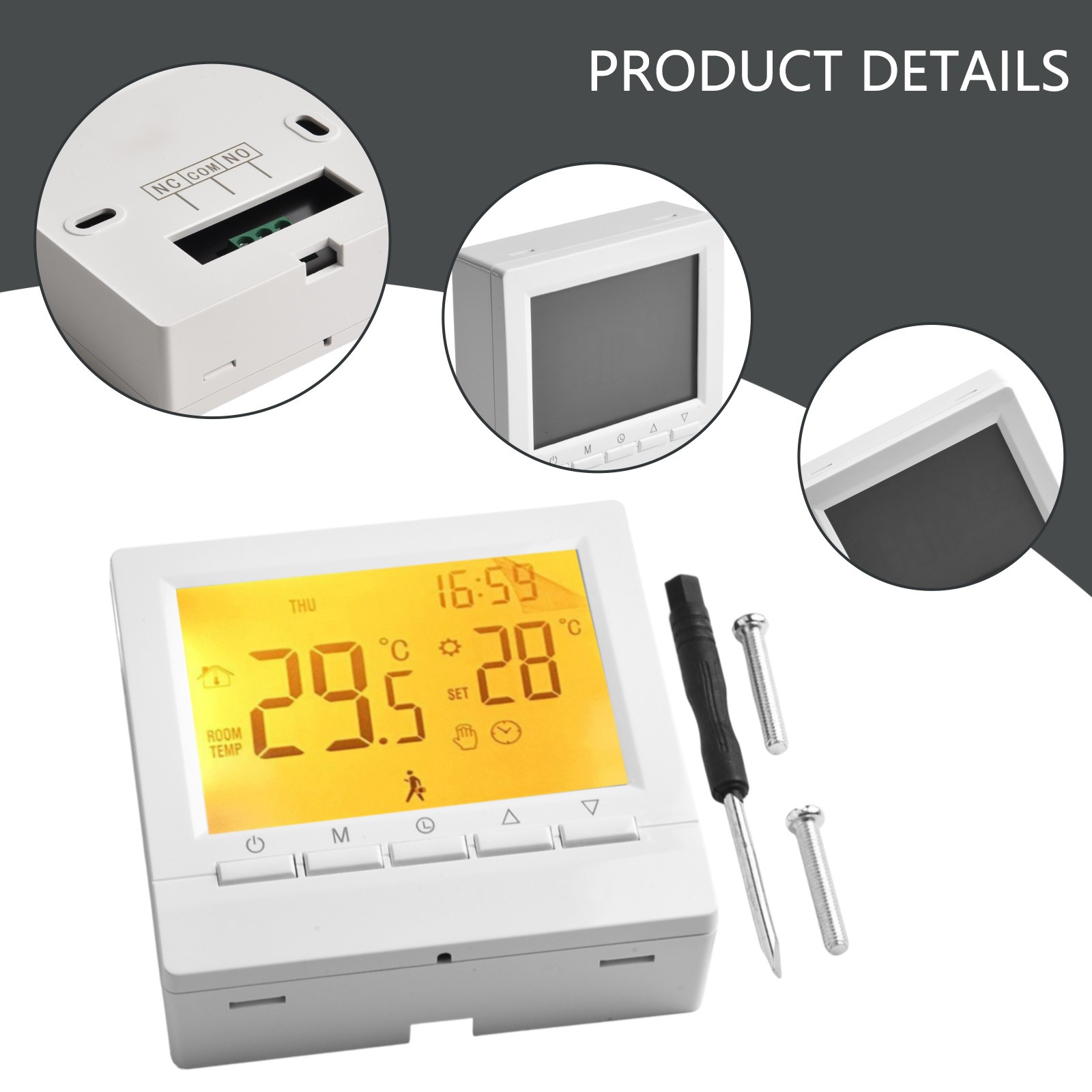 Intelligent Digital Temperature Controller for Smart Home Floor Heating