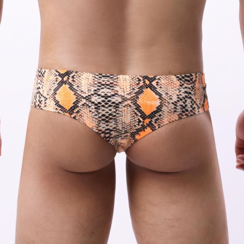 Culotte homme achats slip sous vêtement vacances quotidiennes léopard taille basse sexy printemps