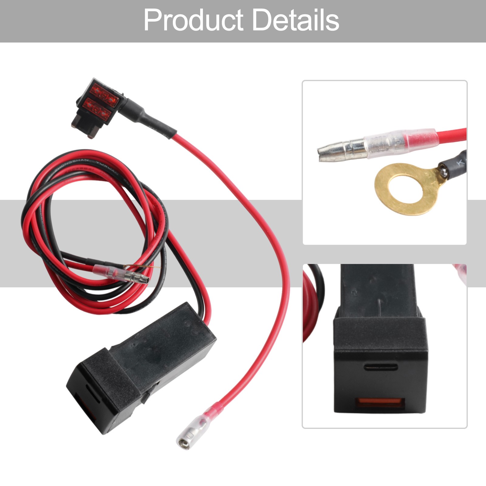 Chargeur Voiture Charge Haute Vitesse pour Toyota Double USB et Moniteur de Tens - Photo 41 sur 48