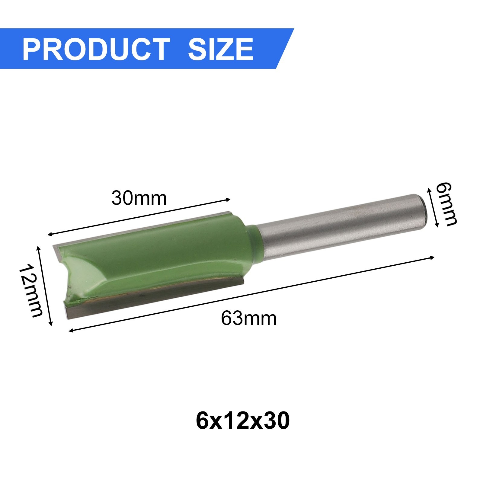Groove Cutter 6mm Shank Router Cutter Groove Cutter For Wood Cutters Groove - Bild 53 von 55