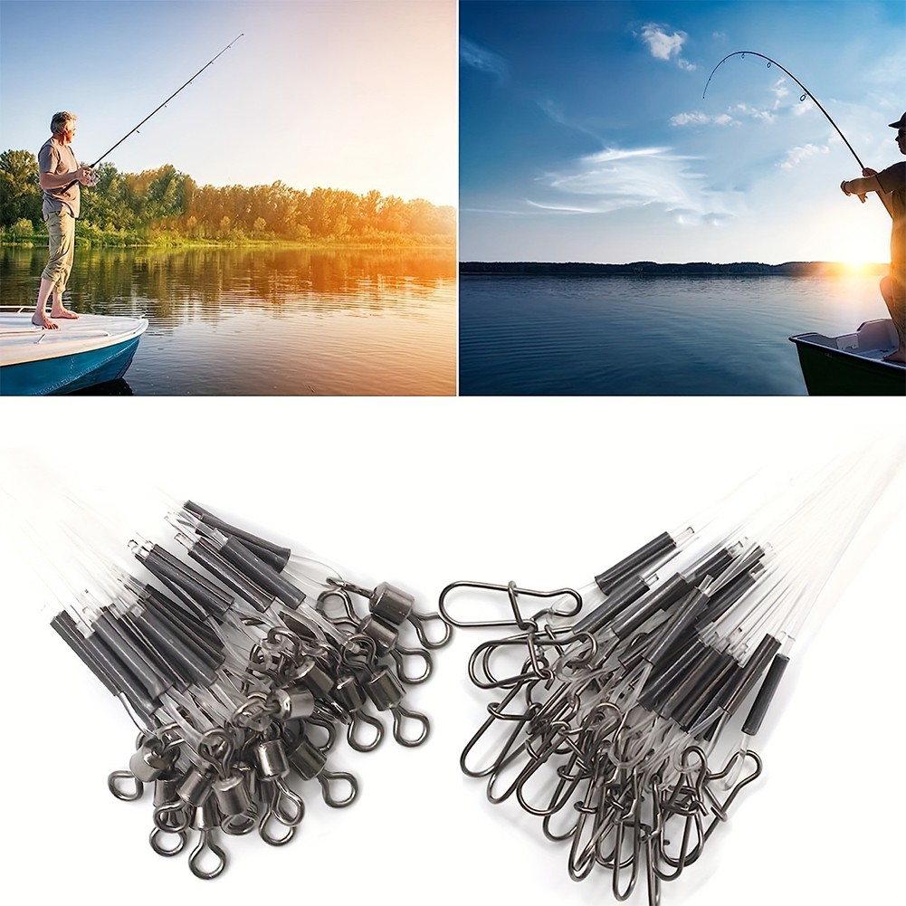 Carbon Fiber Fishing Leaders Line 718kg Invisibility in Water Quick Snap