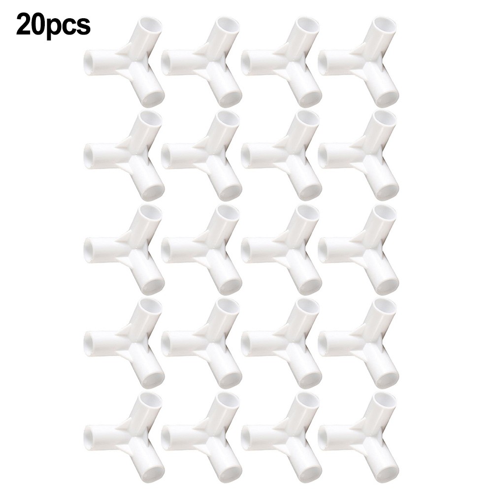 Easy Installation with 10pcs Fixed Joints for Tents 16mm Inner Diameter